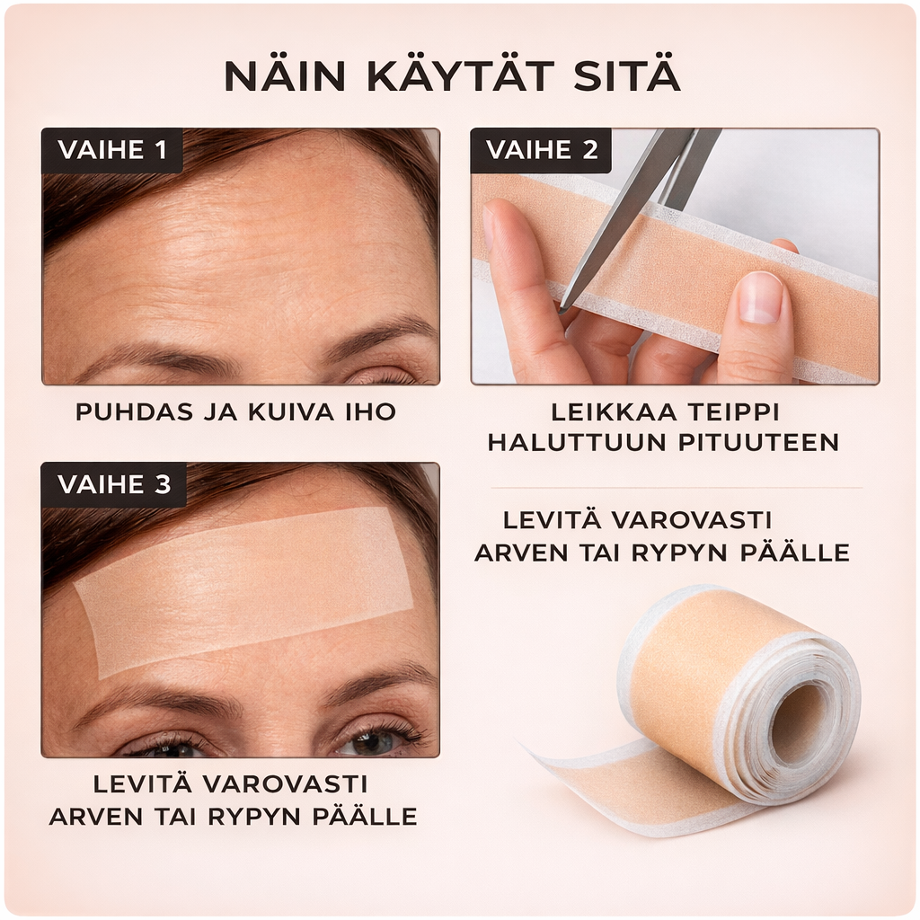 Silvora™ Silikontejp för Ärr & Rynkor